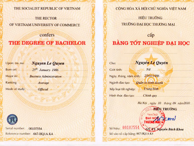 lam bang dai hoc