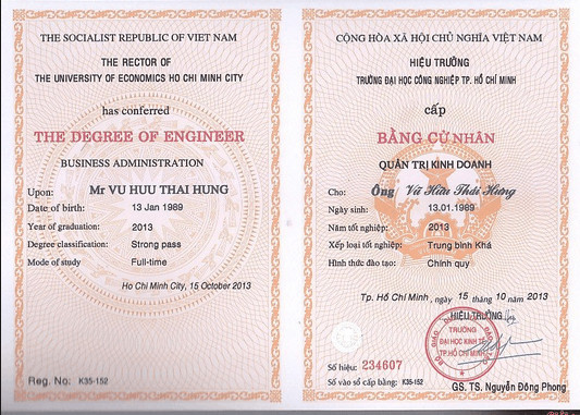 lam bang dai hoc