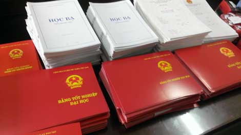 lam bang dai hoc