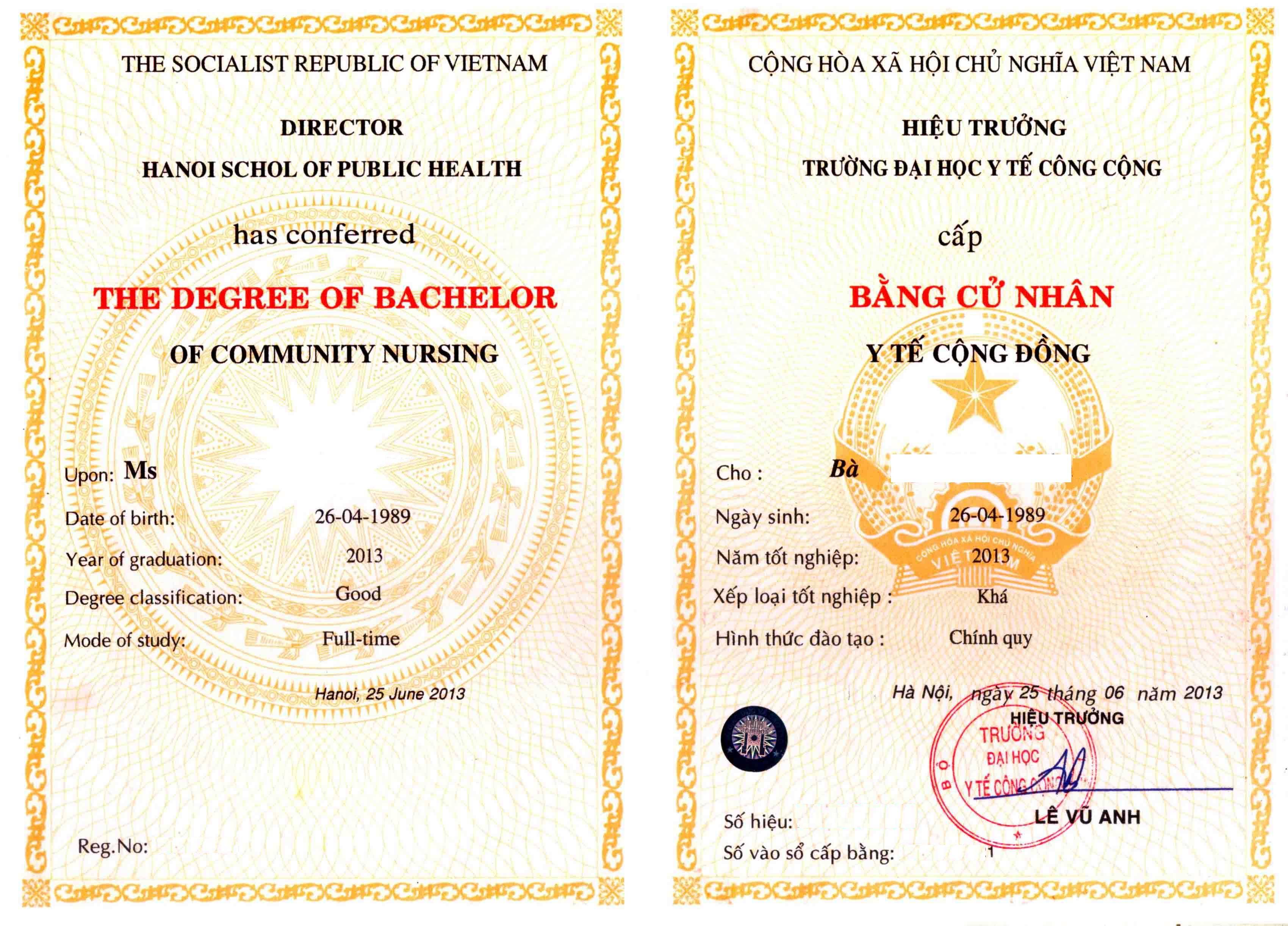 lam bang dai hoc 13