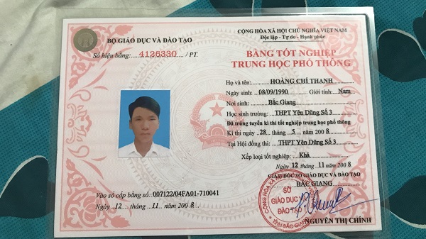 bang cap 3 chinh quy