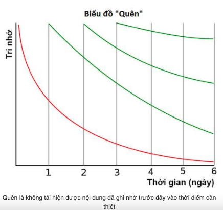 Trí nhớ là gì ? 7 Phương pháp luyện trí nhớ tại nhà - bieu dồ nhờ và quên
